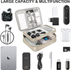 Electronic Organizer Travel Case, Travel Cord Organizer Case Portable - Image 6