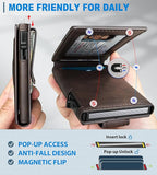 Airtag Wallet for Men, with Money Clip Gift Boxed, Slim Front Pocket Wallet - Image 3