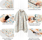 PTEROMY Hooded Rain Poncho for Adult - Image 2