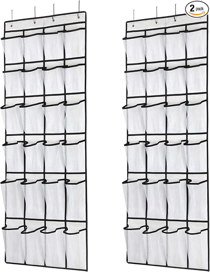 Hanging Shoe Organizer, Over The Door Shoe Organizer by SAVERHO