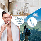 Patelai 4 Pieces Travel Toothbrush Set, Soft Bristle Mini Foldable Tooth Brush - Image 7