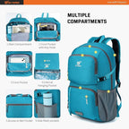 SKYSPER Lightweight Packable Backpack - 30L Hiking Daypack - Image 2