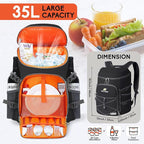 N NEVO RHINO Backpack Coolers Insulated Leak Proof 36/54 Cans, Portable - Image 4