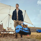 Rolling Duffle Bag with Wheels, 86L 30”Folding Duffle Backpack with 2 Wheels - Image 7