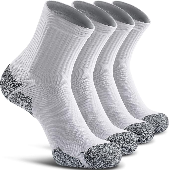 CWVLC Cushioned Compression Sport Quarter Socks by CWVLC