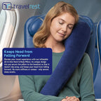 TRAVELREST All-in-One Neck & Body Pillow, Advanced Support Design, Travel - Image 3