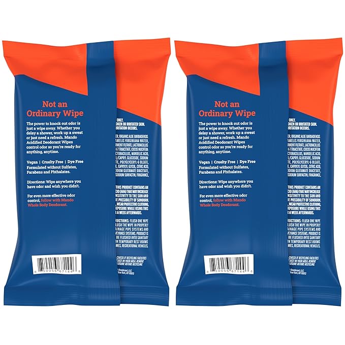 Mando Deodorant Wipes - Image 9