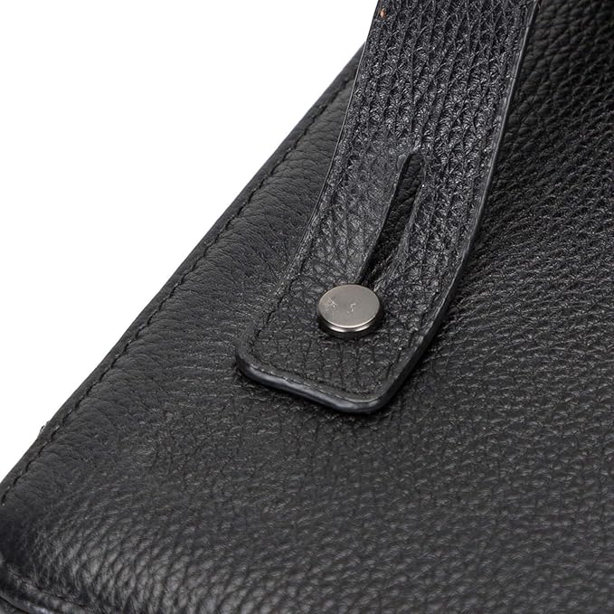 Medicine Handmade Leather Cable Organizer Bag – Full-Grain Leather Travel Tech - Image 6