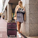 KROSER Softside Expandable Carry On Luggage - Image 7