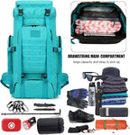 Hiking Backpack for Men 70L/100L Camping Backpack Military Rucksack Molle 3 - Image 3