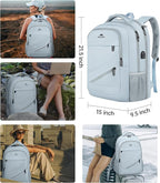 MATEIN 18 Inch Laptop Backpack for Women, Extra Large Anti Theft College - Image 8