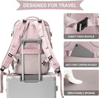 coowoz Large Travel Backpack For Women Men, Carry On Backpack Flight Approved - Image 6