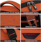 Laptop Backpack, Business Travel Anti Theft Slim Durable Laptops Backpack - Image 4