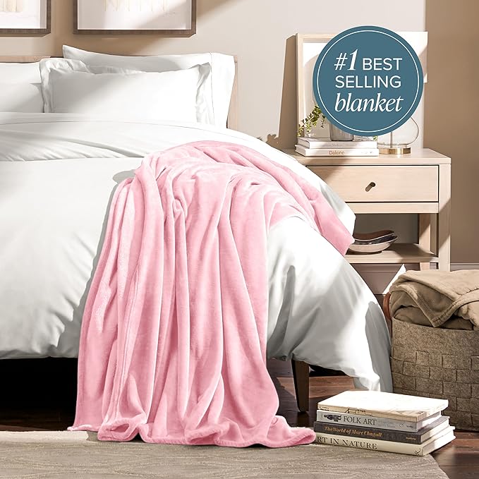 Bare Home Fleece Blanket - Image 2