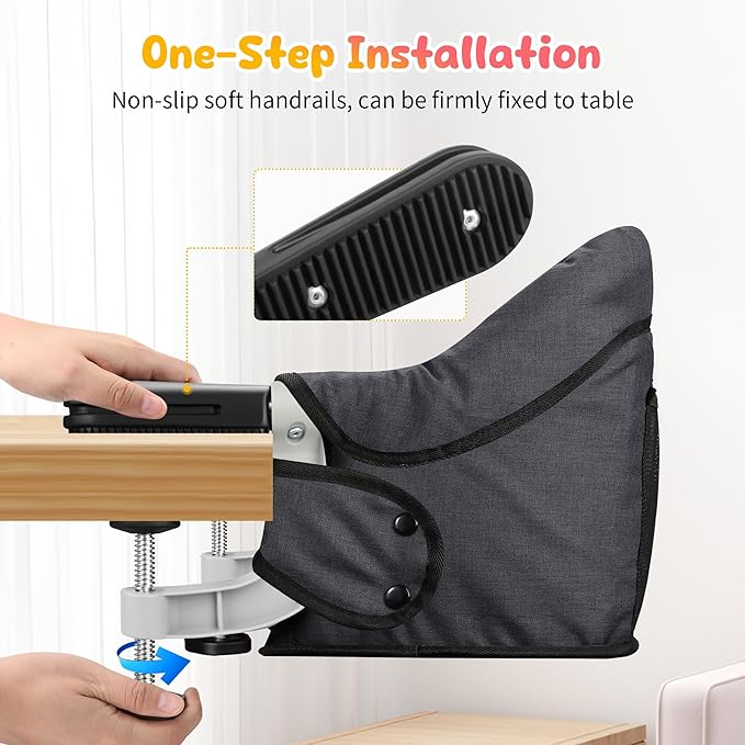 Toogel Hook on High Chair: Portable & Foldable High Chair - Image 3
