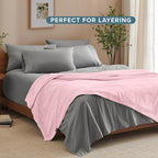 Bare Home Fleece Blanket - Image 7