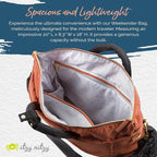 Itzy Ritzy Dream Weekender Travel Bag – Lightweight Overnight Bag - Image 3