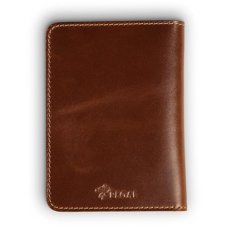 PEGAI Standard Full Grain Crazy Horse Leather Passport Holder | Custom Travel - Image 2