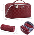 Travel Makeup Bag Organizer Cosmetic Bag: 3 Pcs Set Make up Bags - Image 8