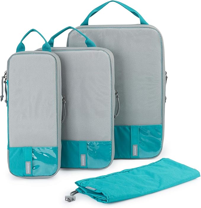 BAGSMART 6 Set Compression Packing Cubes by BAGSMART