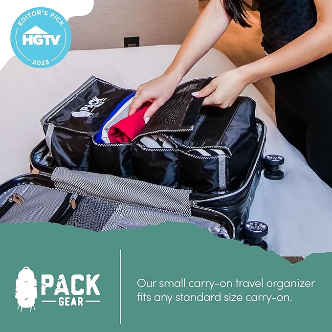 Pack Gear Hanging Luggage Organizer - Image 6