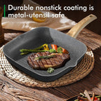 MAISON ARTS 17 Piece Pots and Pans Set Non Stick, Kitchen Cookware Sets - Image 2