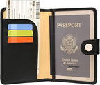 ZOPPEN Passport Holder Women Men, Passport Cover Travel Wallet Rfid Blocking - Image 2