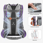 Maelstrom Hiking Backpack, Camping Backpack, 40L Waterproof Hiking Daypack - Image 5