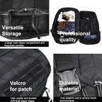 3 In 1 Military Backpack Travel Duffle Bag - Image 5