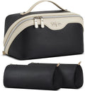 BOYATU Travel Makeup Bag Organizer Cosmetic Bag: 3 Pcs Set Make up Bags by BOYATU