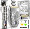 Foil Shavers for Men Electric Razor, Clippers and Trimmer for Men with LED Display, Waterproof