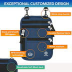 Neck Wallet – Travel Pouch and RFID Blocking Passport Holder - Image 3