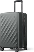 NINETYGO Trunk Luggage 22 Inch, Small Checked Luggage by NINETYGO