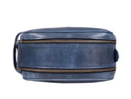 10" Premium Leather Toiletry Travel Pouch - Image 3