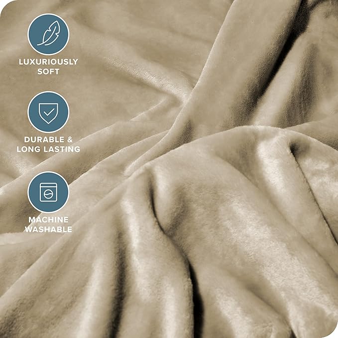 Bare Home Fleece Blanket - Image 2