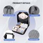 Garment Bags for Travel, Double Layered Carry on Garment Bag - Image 5