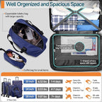 Hoteel Luggage Sets 5 Piece, ABS+PC Hard Shell Expandable Suitcases - Image 4