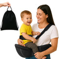 Baby Carrier with Hip Seat – Adjustable Waistband, Safety Harness & Storage by Unknown