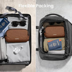 tomtoc Electronic Organizer Travel Case Performance, Water Resistant Dual - Image 6
