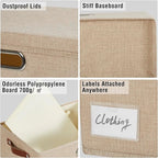 17" Large Collapsible Storage Bins - Image 5