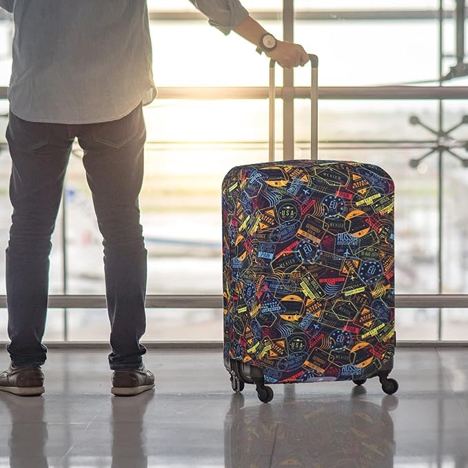 Explore Land Travel Luggage Cover Suitcase Protector Fits 31-32 Inch Case - Image 6