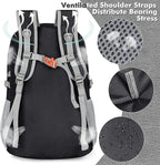 ZOMAKE Lightweight Packable Backpack 30L, Foldable Hiking Backpacks Water - Image 5