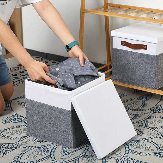 Temary Foldable Fabric Storage Bins - Image 4