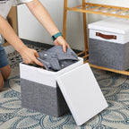 Temary Foldable Fabric Storage Bins - Image 4