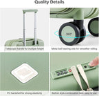 Hanke Hardside Expandable Carry On Luggage, 20 Inch Top Opening Trunk Luggages - Image 4