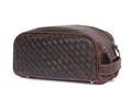 10" Premium Leather Toiletry Travel Pouch by AARONLEATHERGOODS%C2%AE