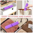 Oversize Silicone Heat Resistant Mat, Professional Hot Hair Tools Mat for Curling Iron, Flat Iron, Hair Straightener, Portable Hot Pad Cover with Velcro for Travel Home Salon(14.2" x 11.0")