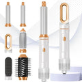 6 in ONE Blow Dryer Brush,Air Curling Iron Round Brush Blow Dryer 800W,Ionic Hair Dryer Brush for Women, Hot Air Brush Hair Styling Tools 100-120V