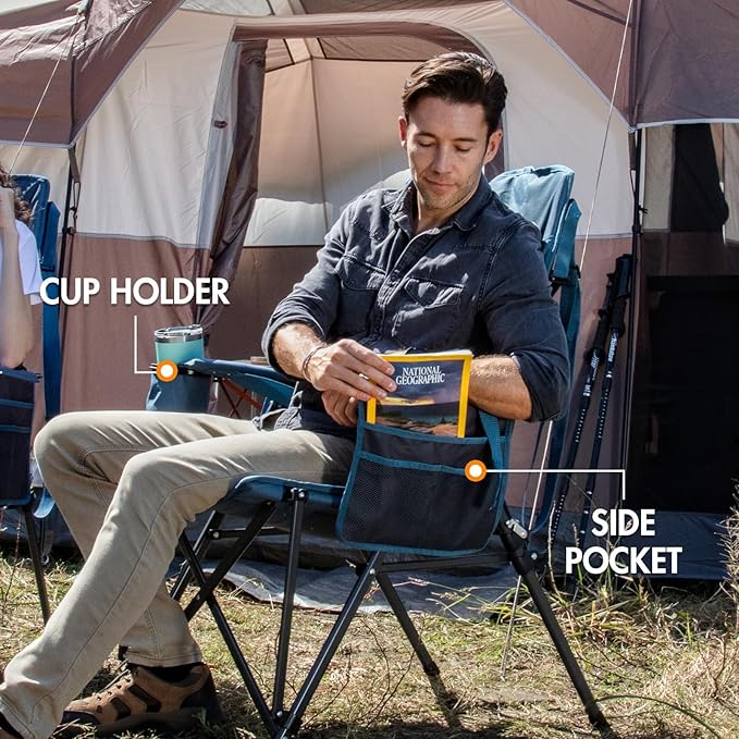 Portal Camping Chair with Lumbar Support - Image 7