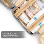 Travel Hanging Toiletry Bag for Women and Men, - Image 4